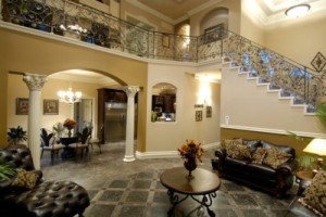 luxurious interior of a rehab home for addicted individuals to get help for addictions.